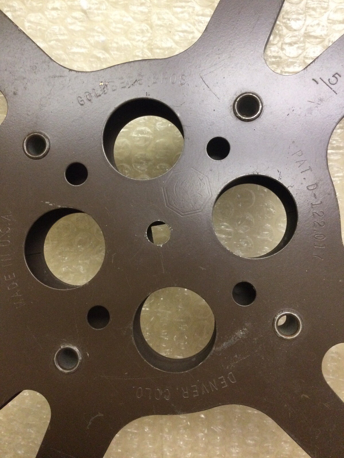 Vintage 50 Min. Metal Film Take Up Reel 15”Dia Goldberg Bros USA / 2 Plastic