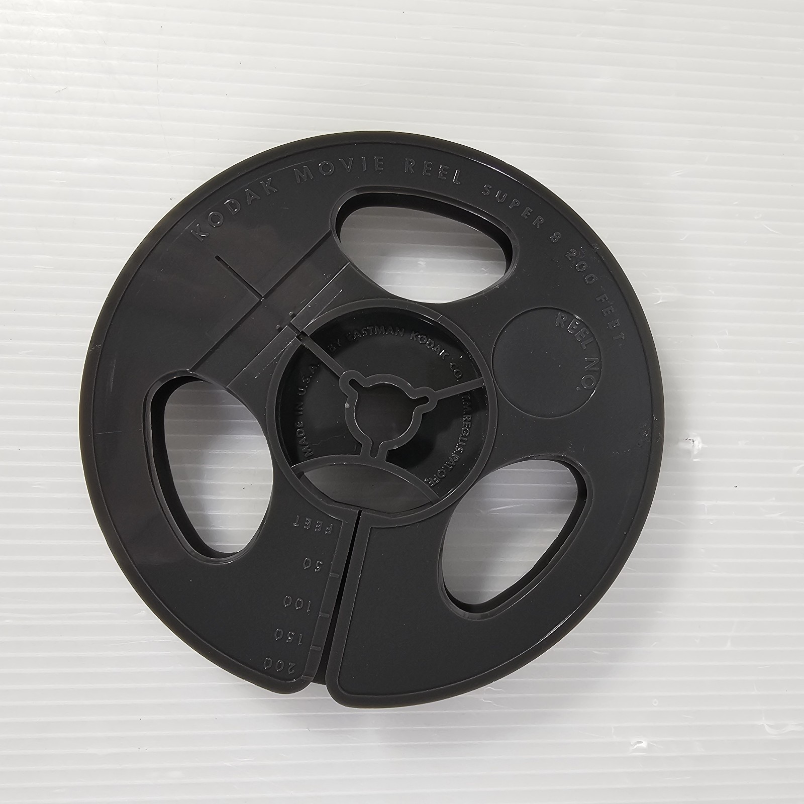 Vintage Kodak Super 8 Black Plastic 8mm Take Up Reel