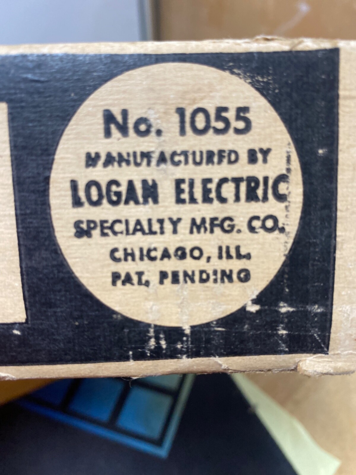 LOGAN ILLUMINATED SLIDE SORTER E-Z VIEW WITH ORIGINAL BOX #1055 ***NO LIGHT