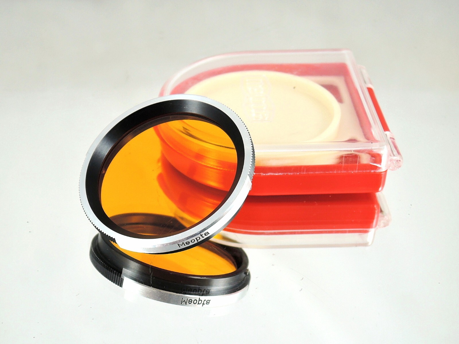Flexaret G3 B36 Color Filter MEOPTA Genuine Accessories Bayonet Great Orange