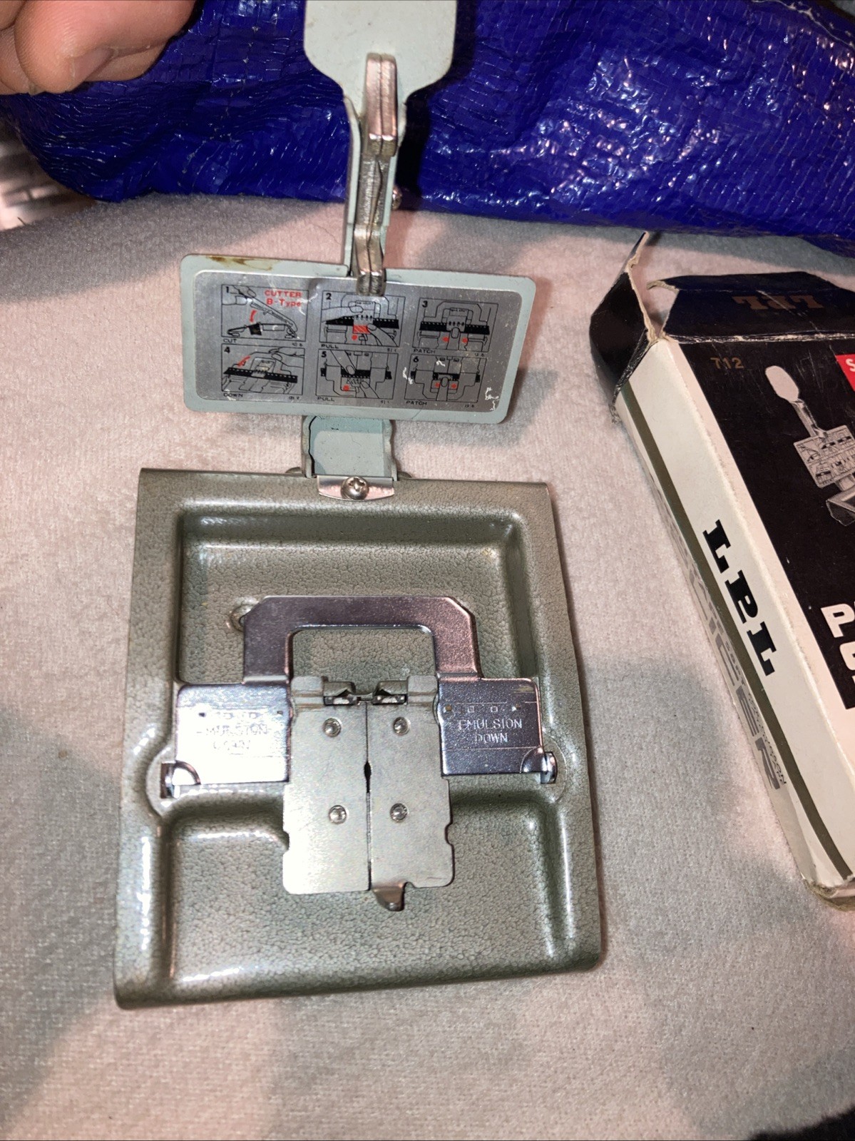 LPL Patch Tape Splicer, Super-8 Single-8 —-S8PT 712 w/Box Excellent Condition