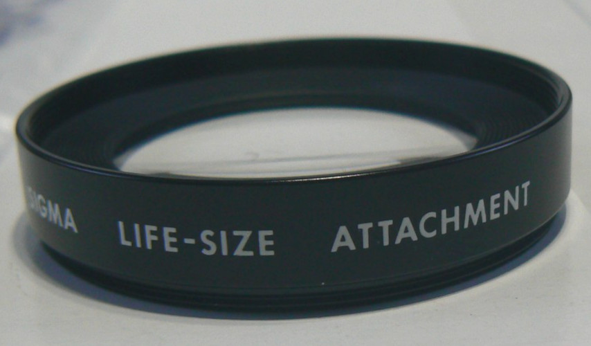 Sigma 52mm Life-Size Attachment Screw On Threaded Adapter Lens – Made in Japan