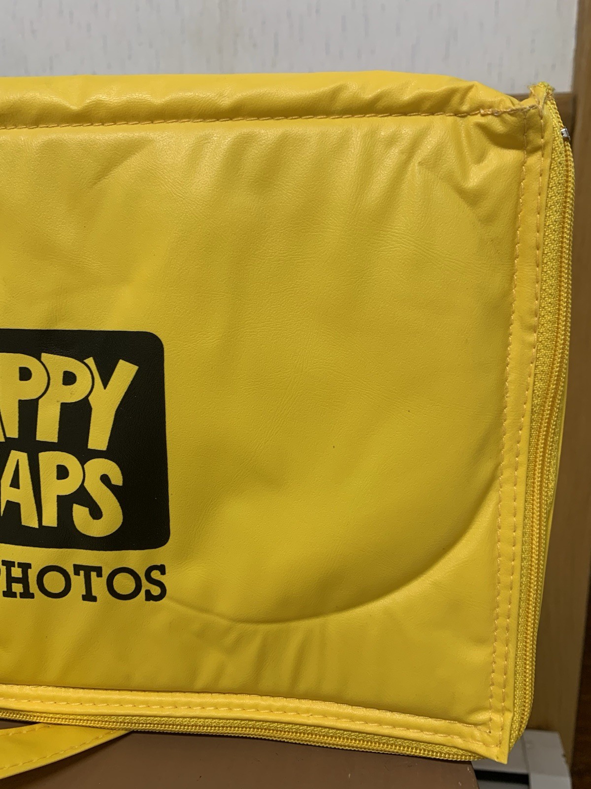 Kodak Yellow VTG Advertising Cooler Bag Gold Film Snappy Snaps 1h Photos 1980s