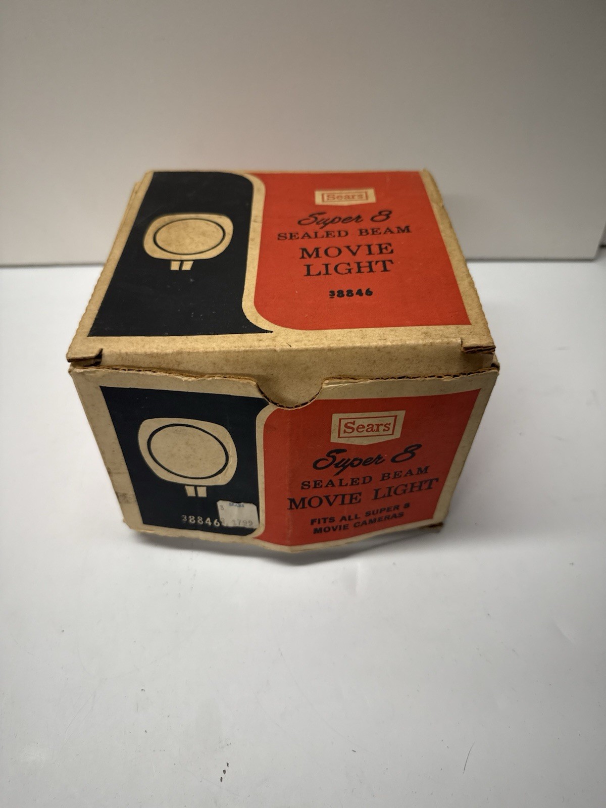 Sears Super 8 Sealed Beam Movie Light 38846 – Working