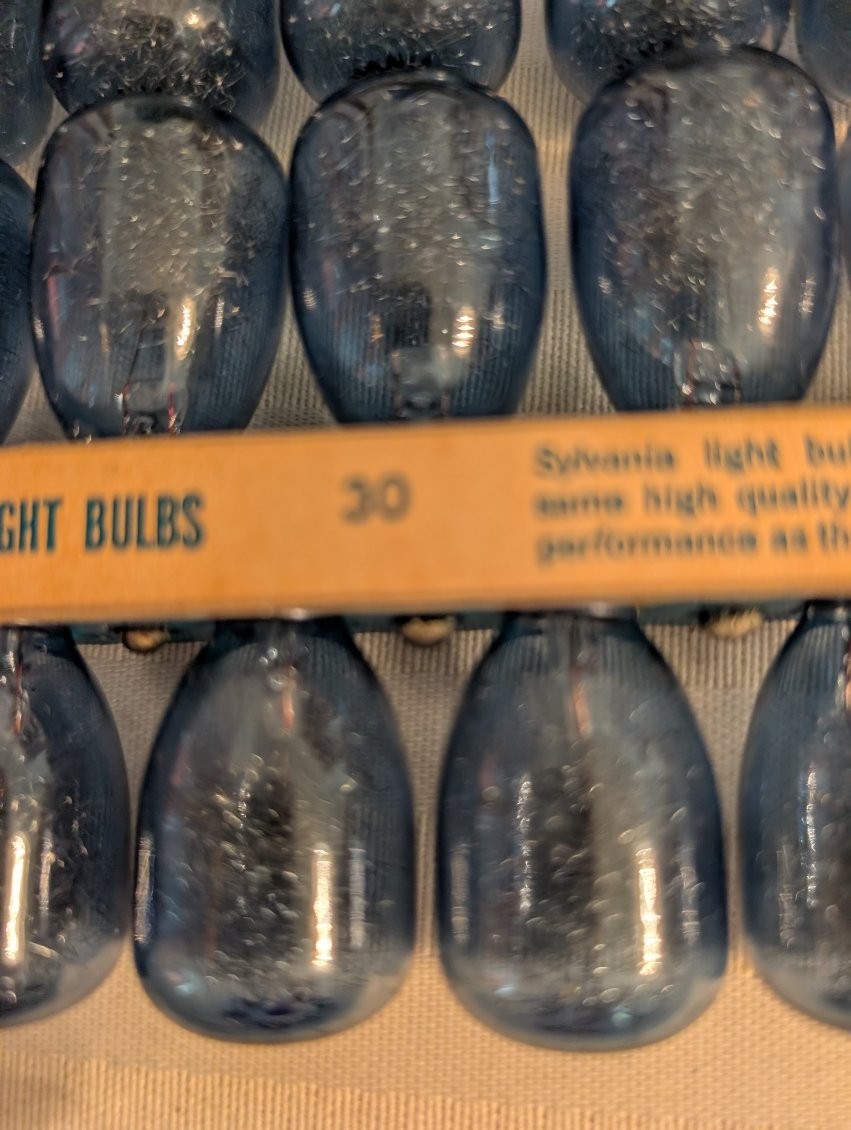 3 Boxes Sylvania Blue Dot Flash Bulbs M3B 12 Blue Untested – 2 full; 1 partial