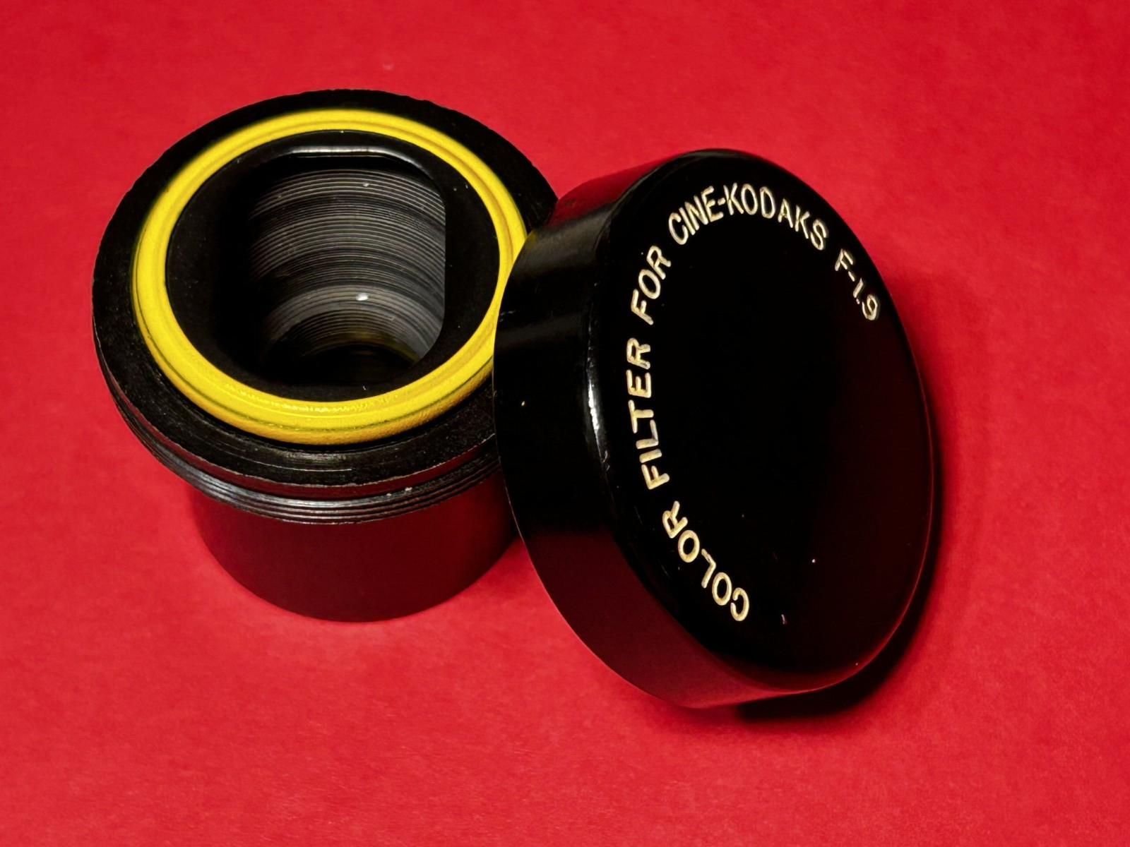VTG Kodacolor Filter for Models B and BB Cine-Kodak Cameras f/1.9