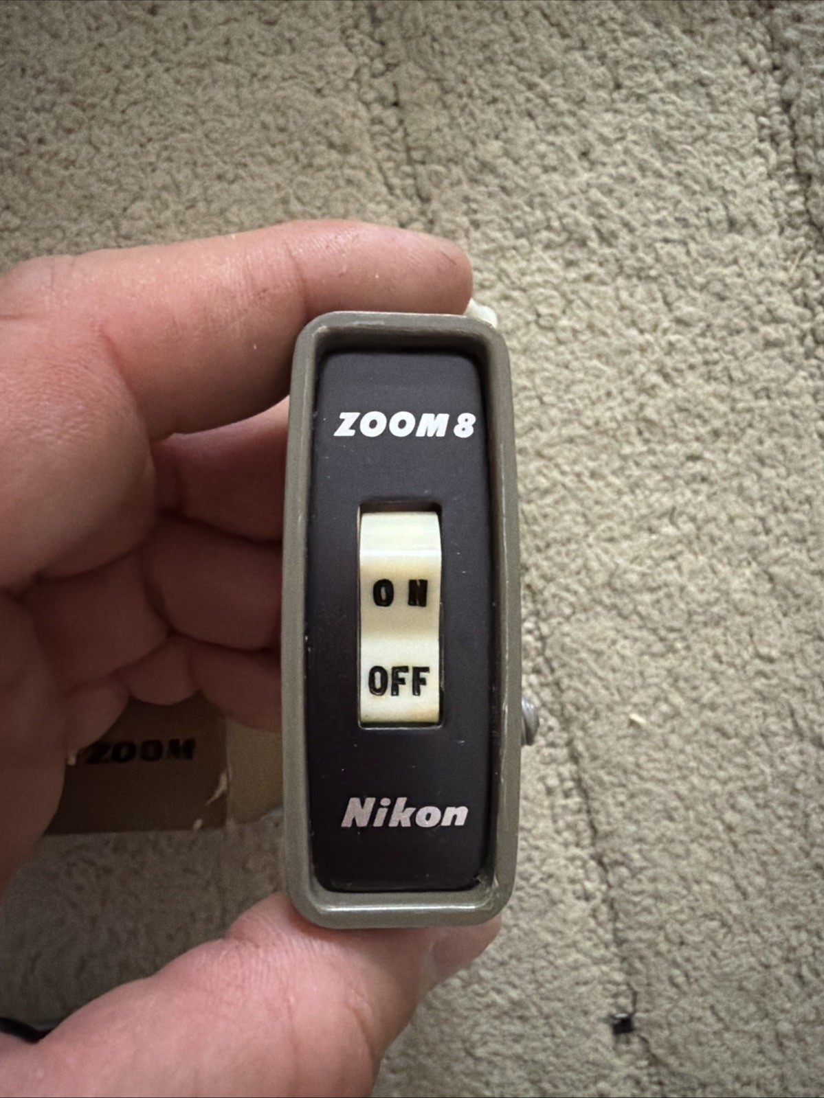 VINTAGE CAMERA PHOTOGRAPHY NIKON 8X SUPER ZOOM REMOTE CONTROL SWITCH