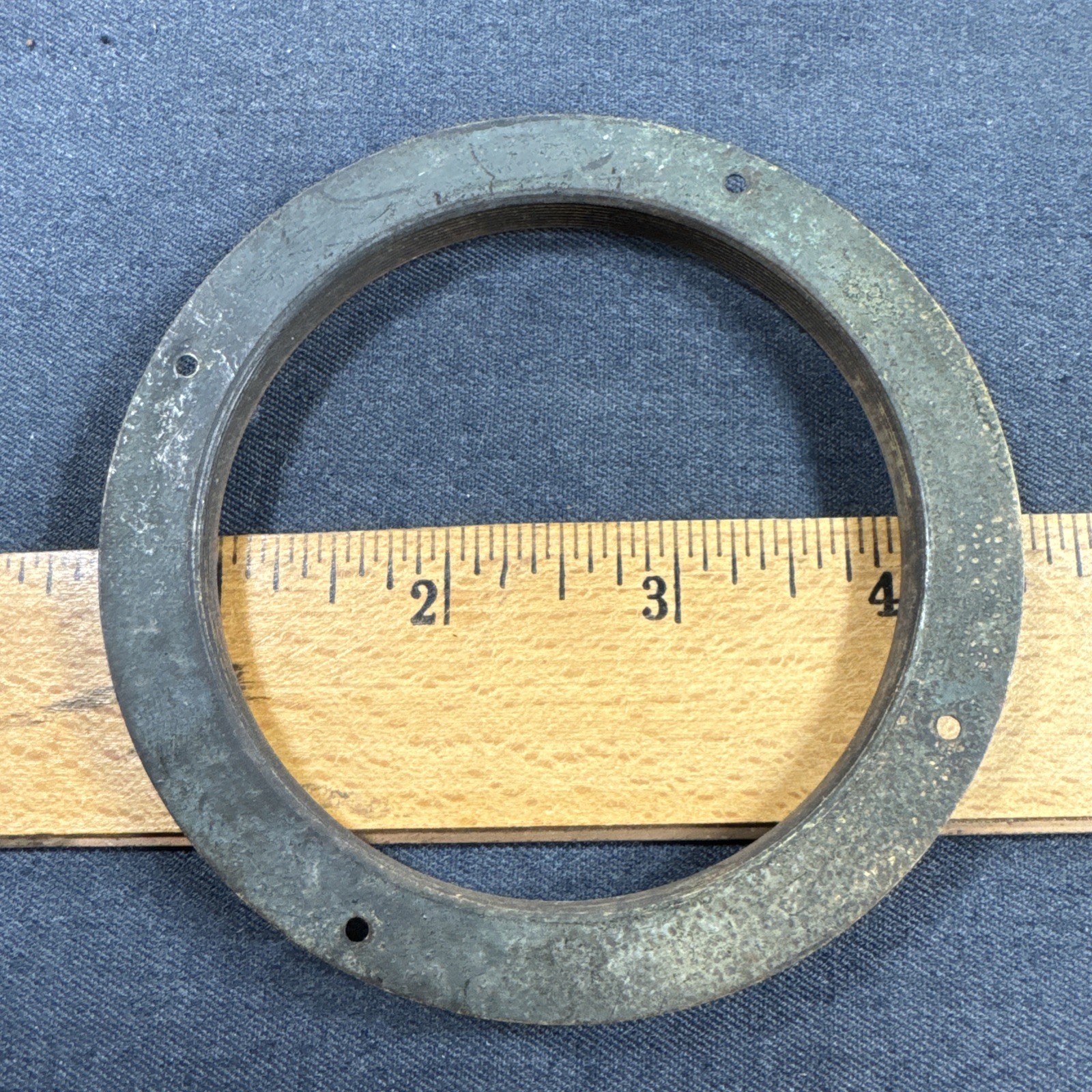75.5mm Bass Lens Mounting Flange for Antique Lens and Wood Camera – 7