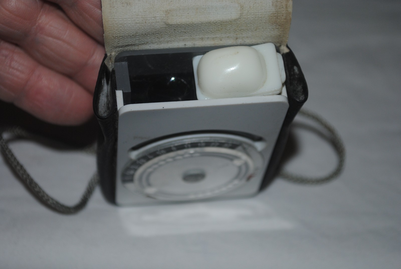 Dorn CP vintage hand-held light meter, West Germany, works
