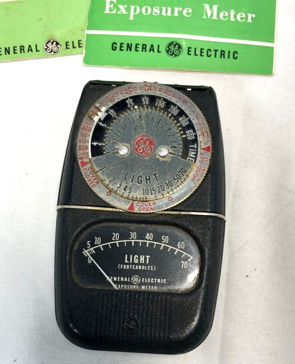 General Electric DW-68 Exposure Meter Vintage Photo Lightmeter Photography Photo