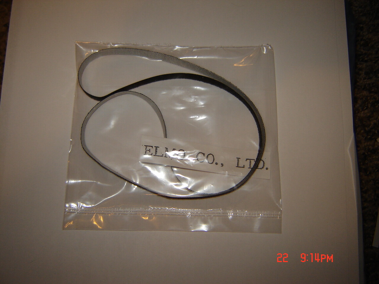 Elmo 16-F Projector Belt,Elmo Part # P411630 Smooth Take Up Arm Projector Belt