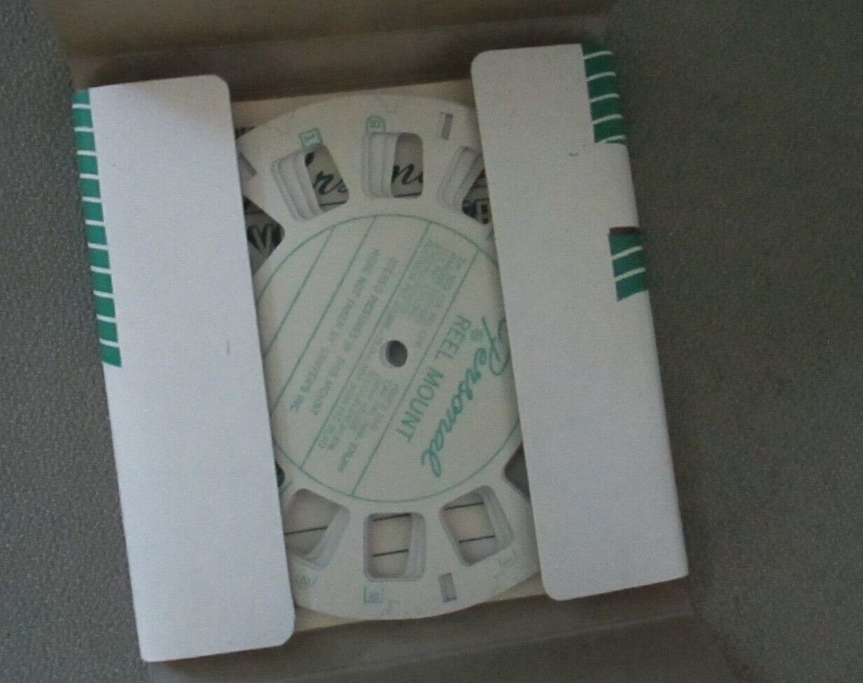 Personal Reel Mounts + Envelopes View-Master Stereo Empty Blank Box of 6 SAWYERS