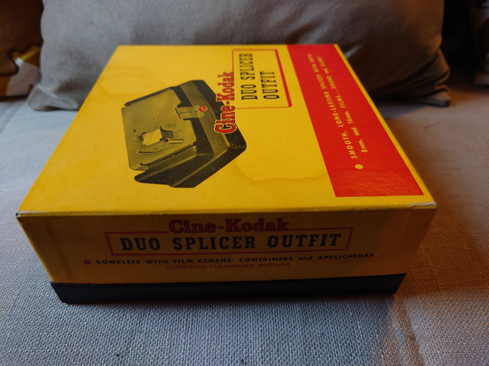 Vintage Cine-Kodak Duo Splicer Outfit, 8mm & 16mm, In Original Box Package Retro
