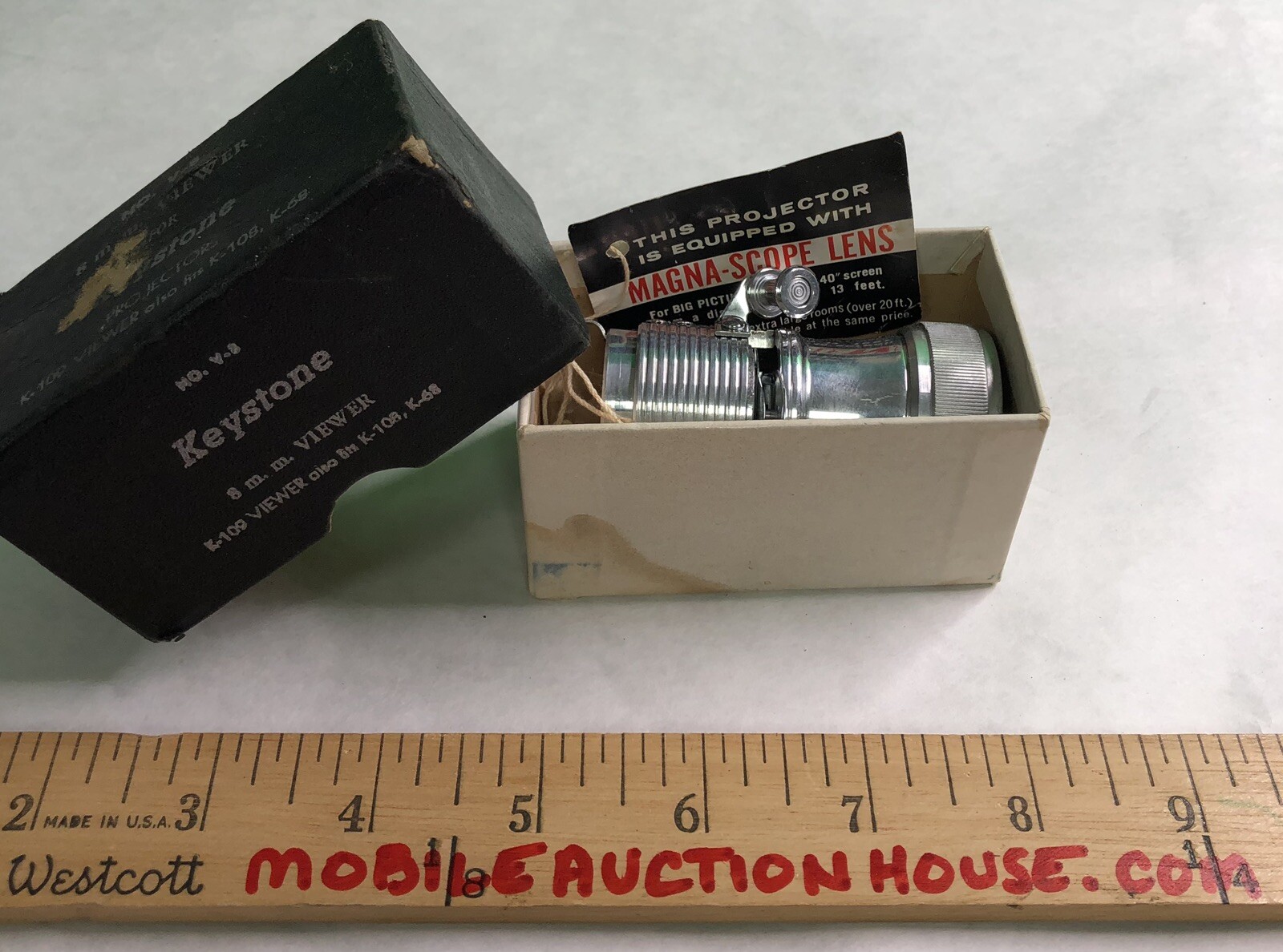 Vintage Keystone 8mm PROJECTOR VIEWER No.V-8 for K-109 K-108 K-68 K-69