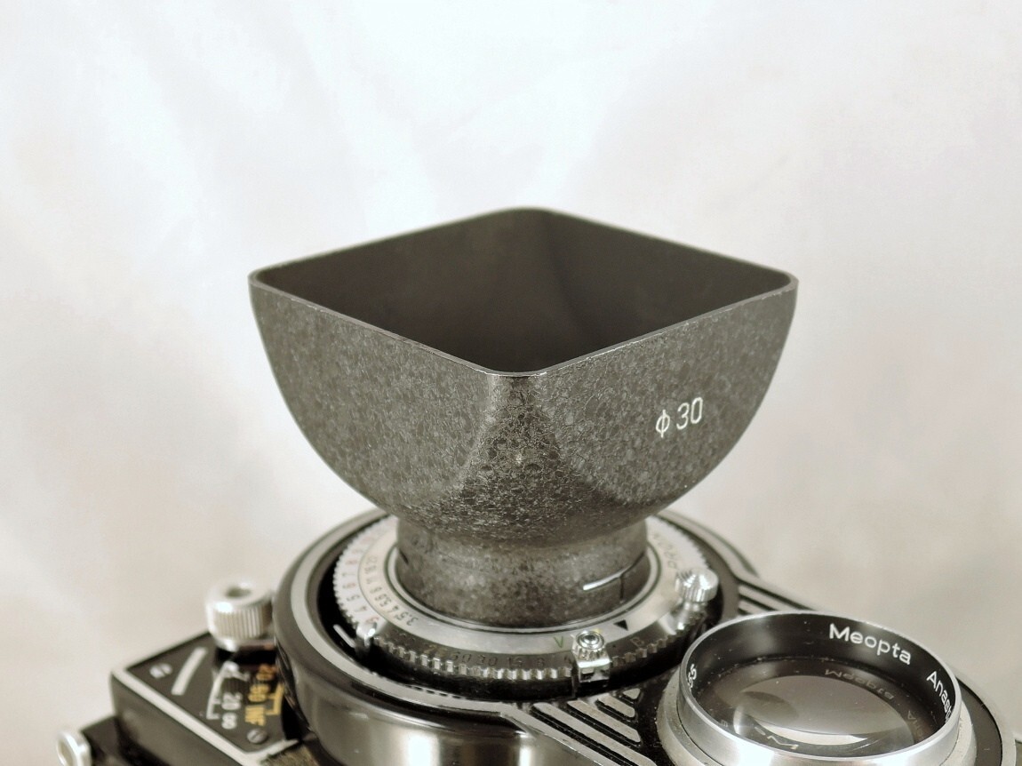 Flexaret Meopta Shade Hood Ø 30 Lens Hood for Flexaret II – V Very Preserved