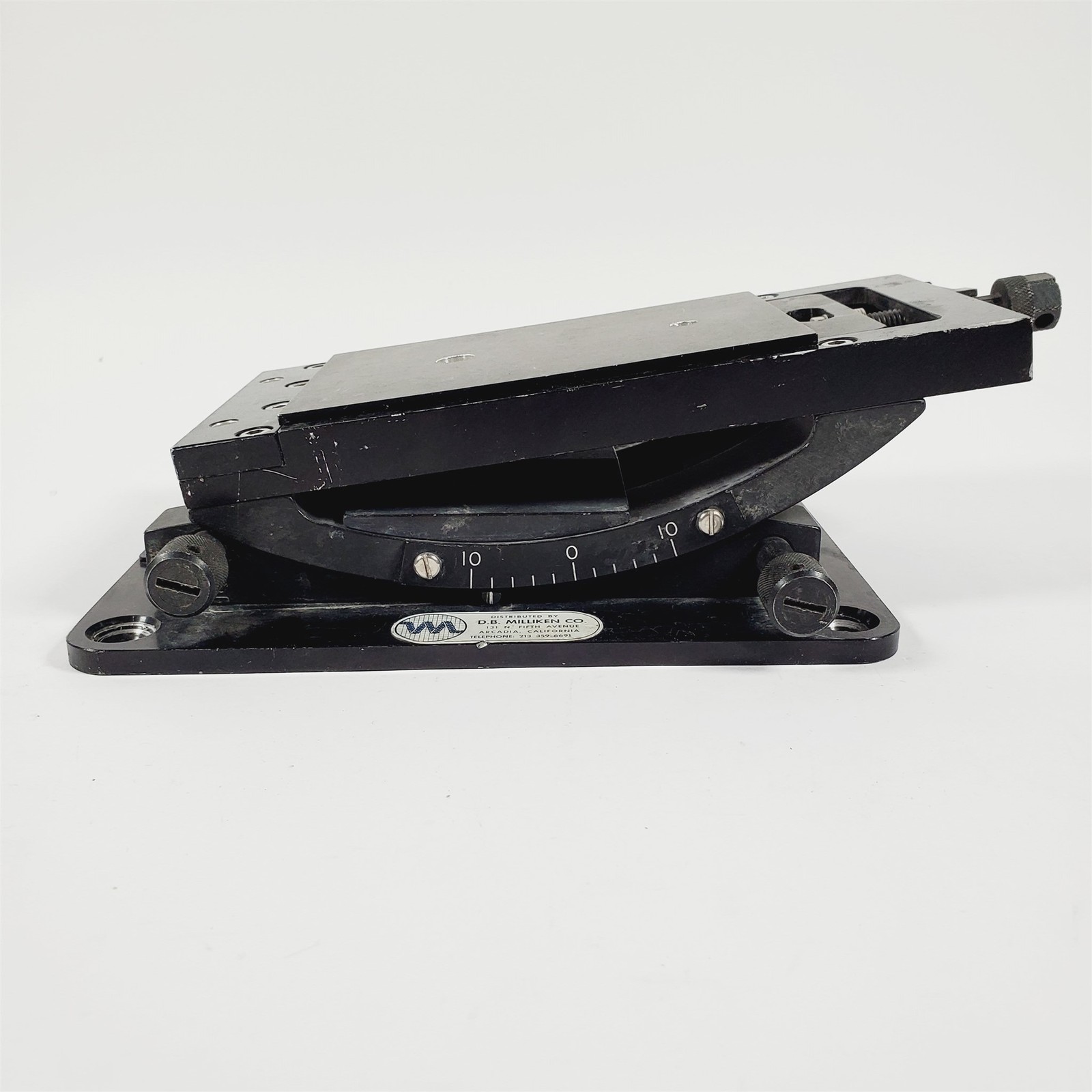 Vtg Rare High Speed Camera XY Adjustable Table Mount Atomic Energy C. Winter Ent