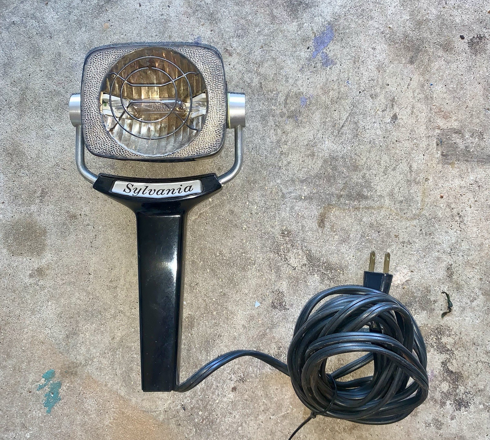 Sylvania Sun Gun Vintage Movie Light Flash