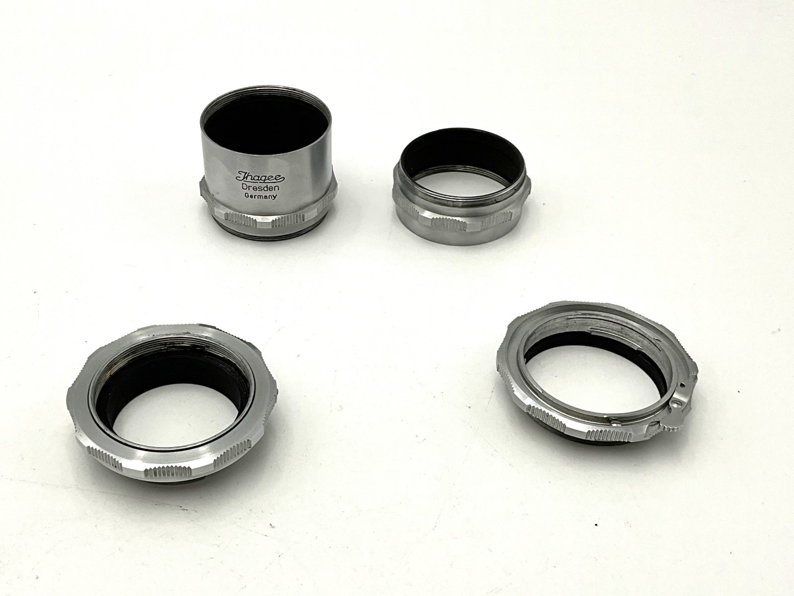 Ihagee Dresden Exakta Extension Tubes Set Macro Exc!