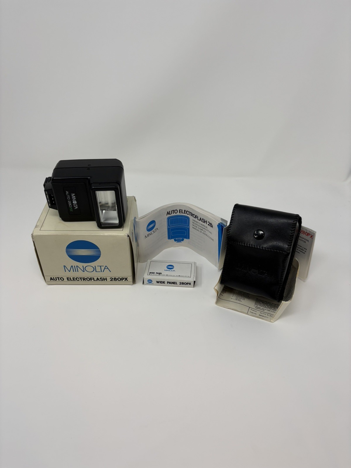 KE Minolta Auto Electroflash 280PX Shoe Mount Flash – Made In JAPAN *READ DESC*