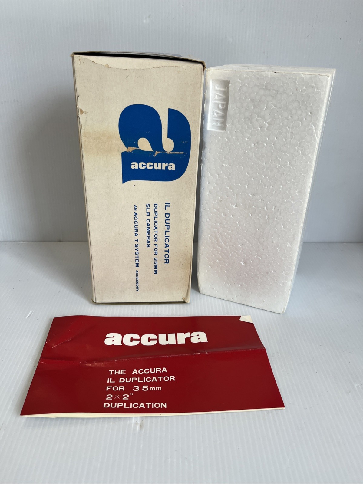 VTG Accura Zoom Duplivar 35mm Slide Duplicator Boxed With Manual Japan
