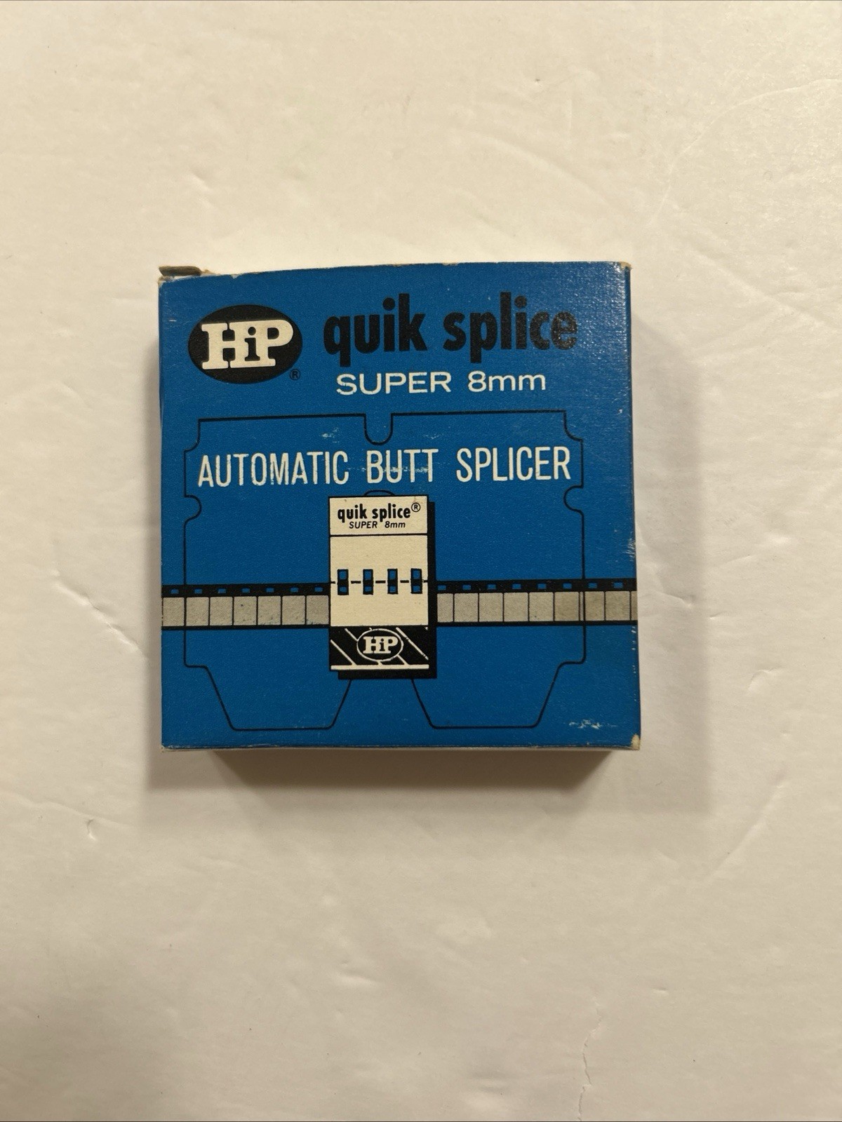 Vintage Quik Splice HP Super 8mm Automatic Butt Splicer Sears Box Hudson