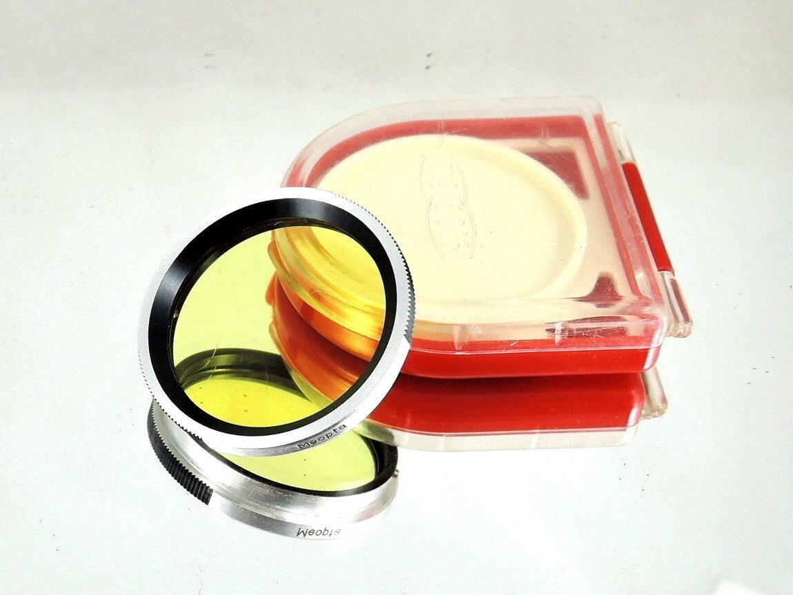 Flexaret G1 B36 Color Filter MEOPTA Genuine Accessories Rare+ The oldest version