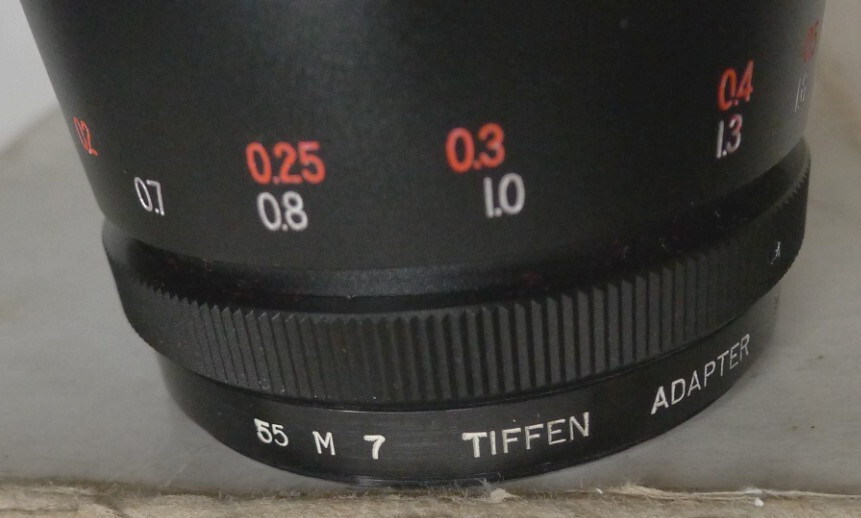 Colt 55mm Variable Close-Up Lens with Case Threaded Mount – Made in Japan