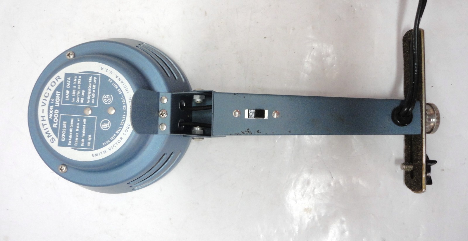 Vintage Smith Victor Flood / Spot Light Hand Held Model L6 Movie Light / Case