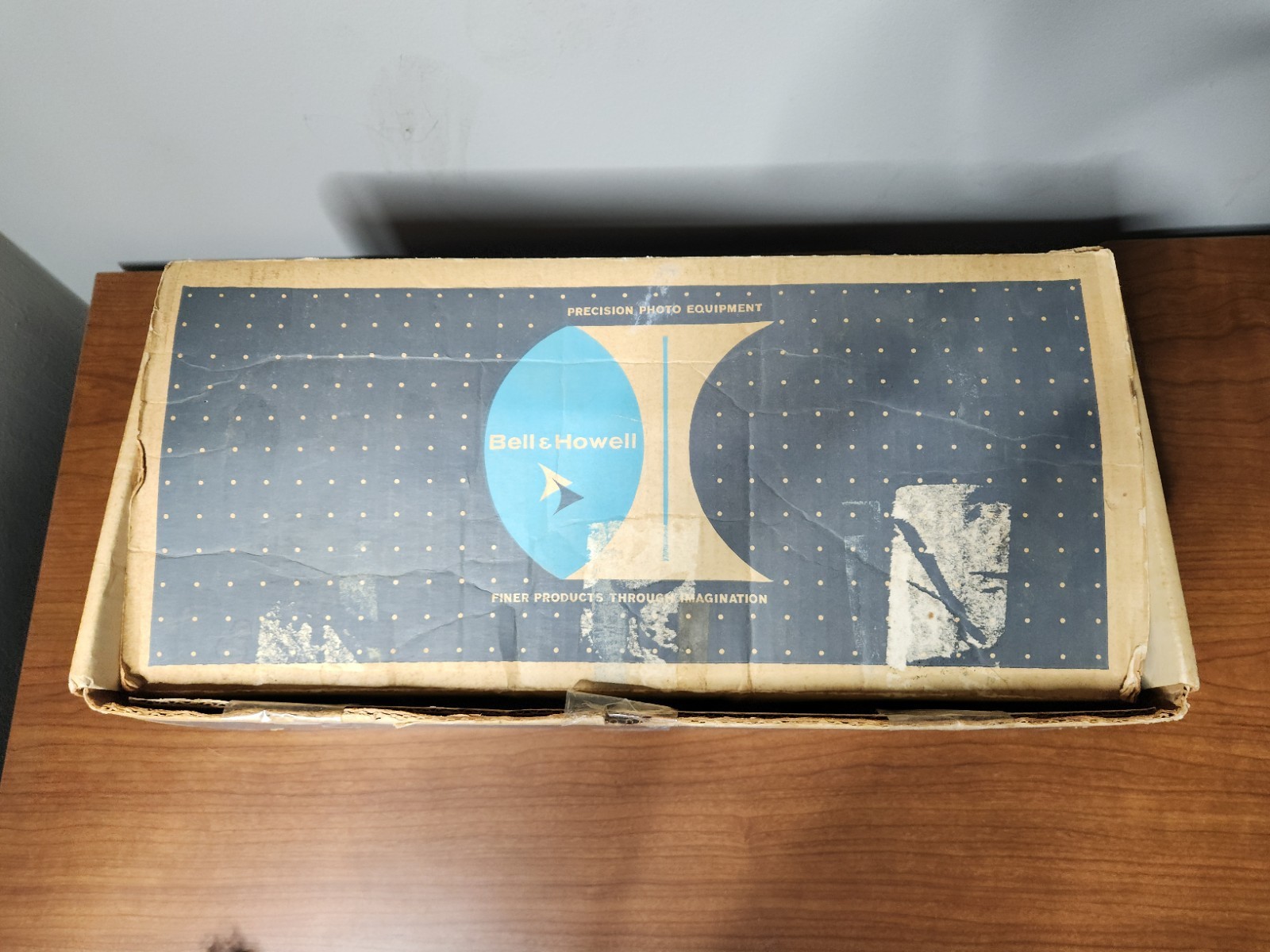 Vintage 1950s Bell & Howell Model #35968 2 Lamp Indoor Light Bar W/ Box Tested