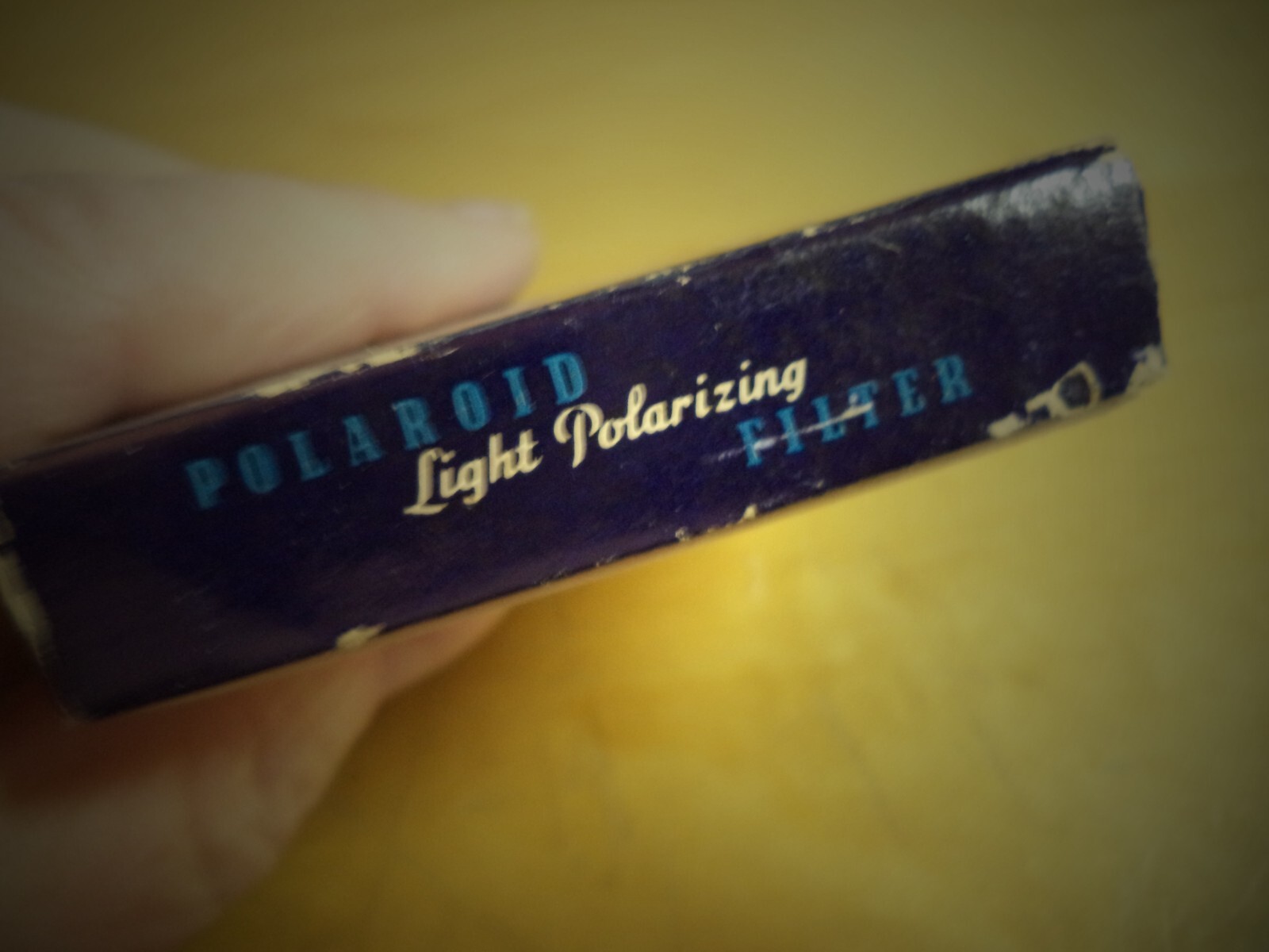 Vintage Pioneer Polaroid Filter – Light Polarizing Series VI original box & case
