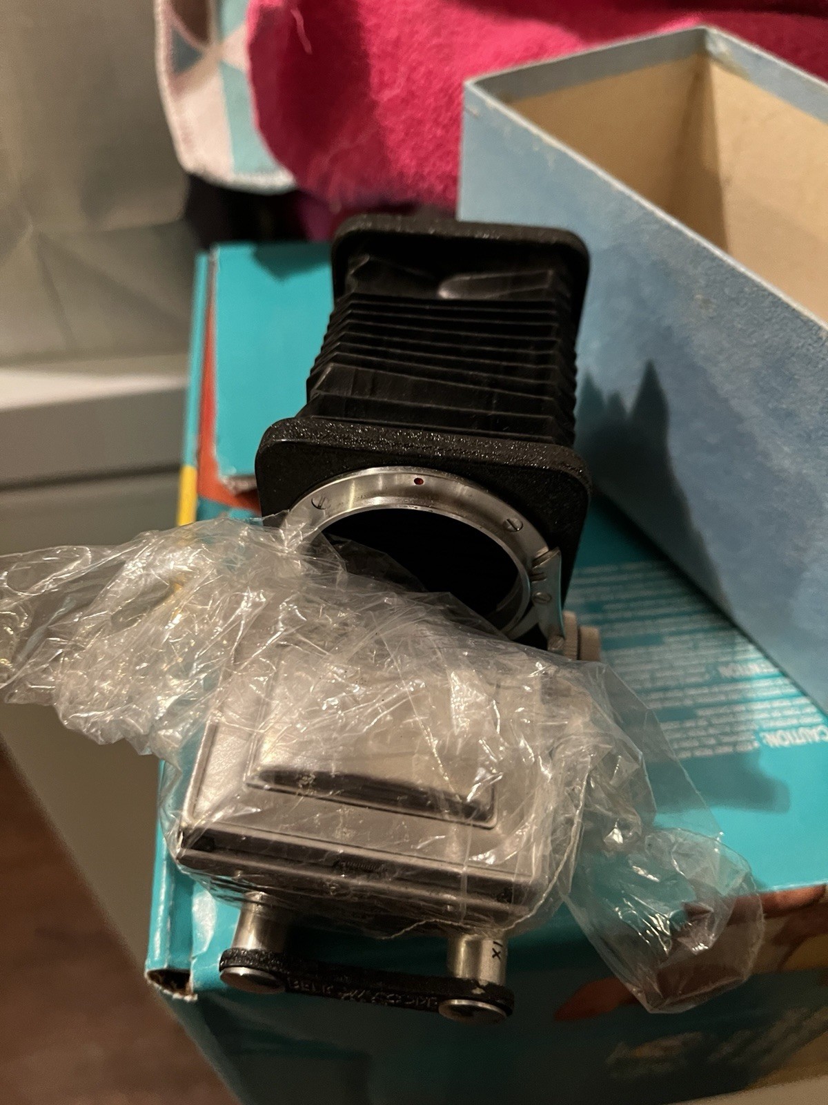 Bellowscope Camera Bellows with Ihagee Dresden Germany Mount