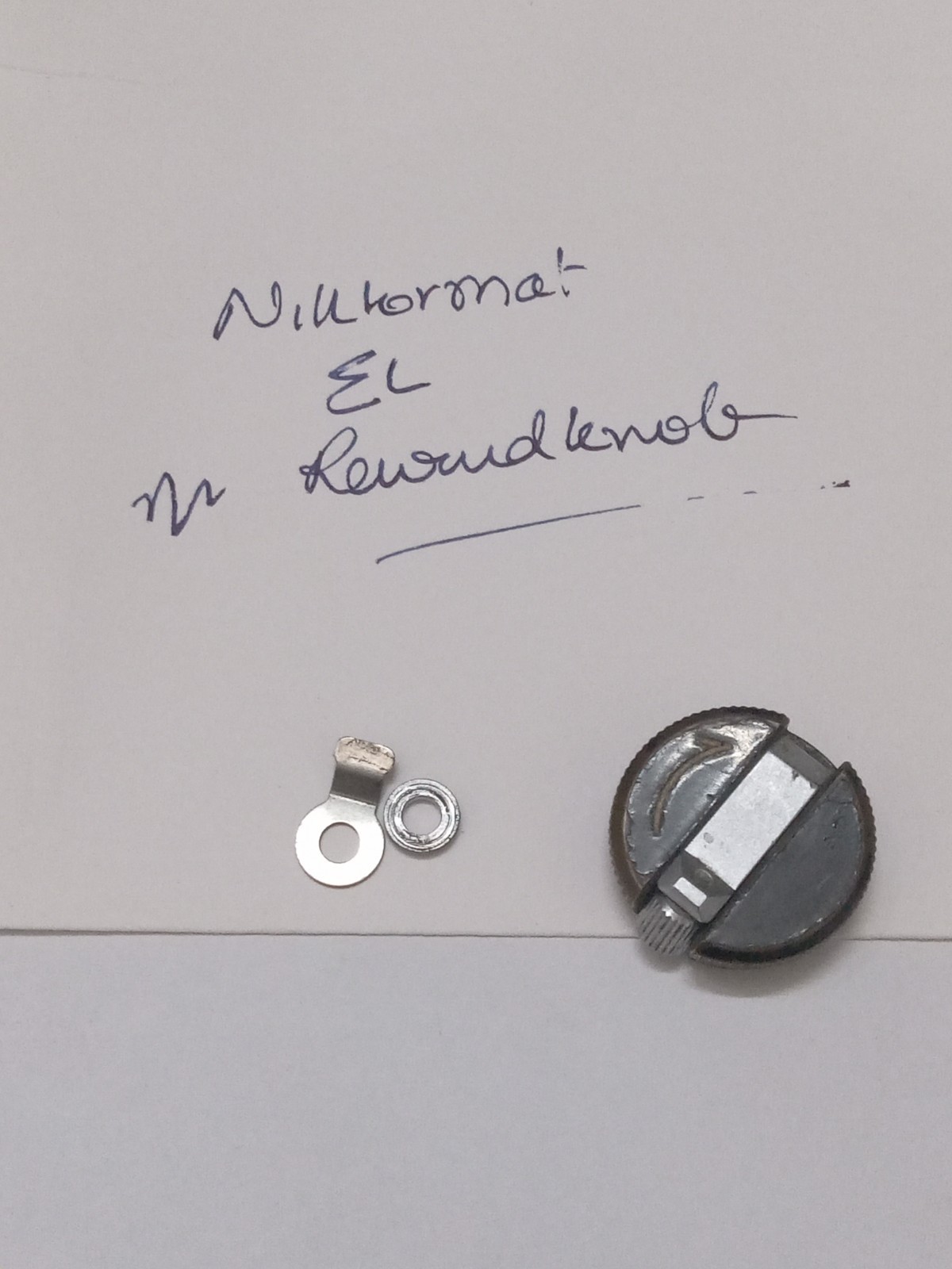 Rewind Knob For Black Nikkormat EL/ Nikomat EL Film SLR Camera Used Spare Part