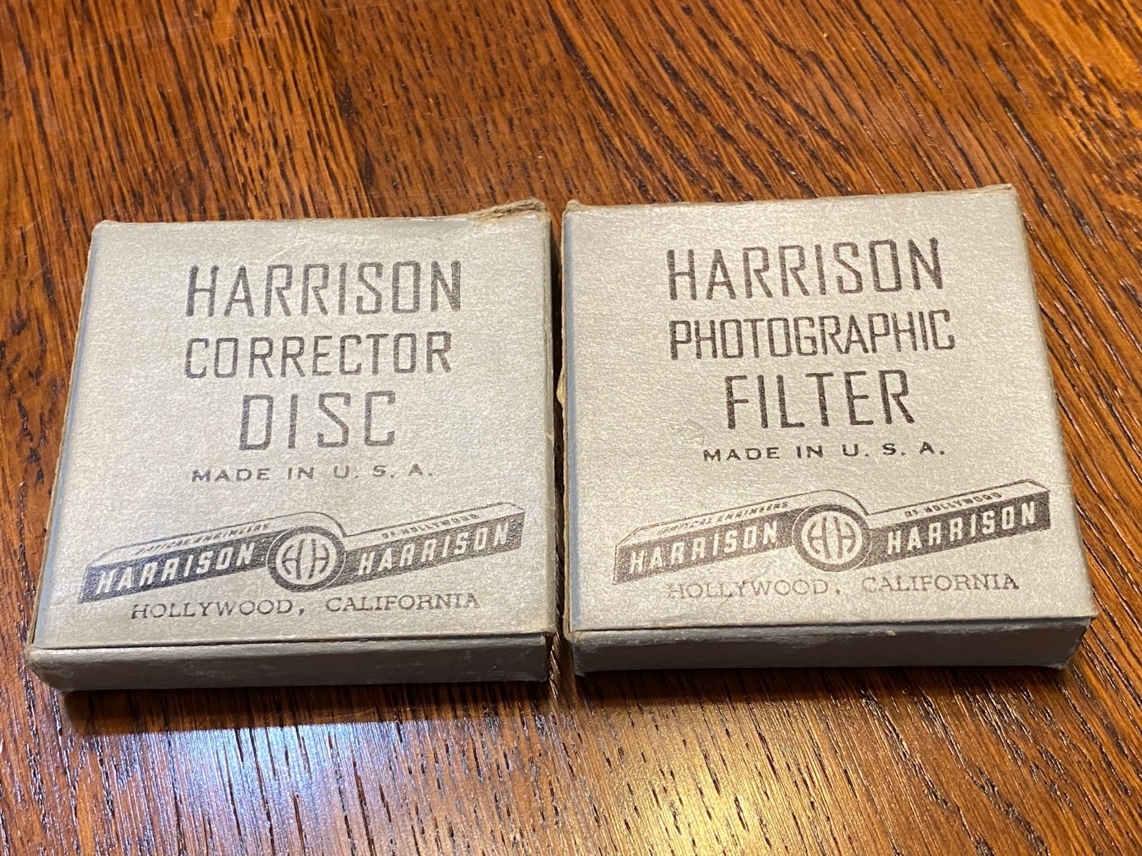 2 Harrison Corrector Disc Filters Series 5,6 Orange C5 V,VI