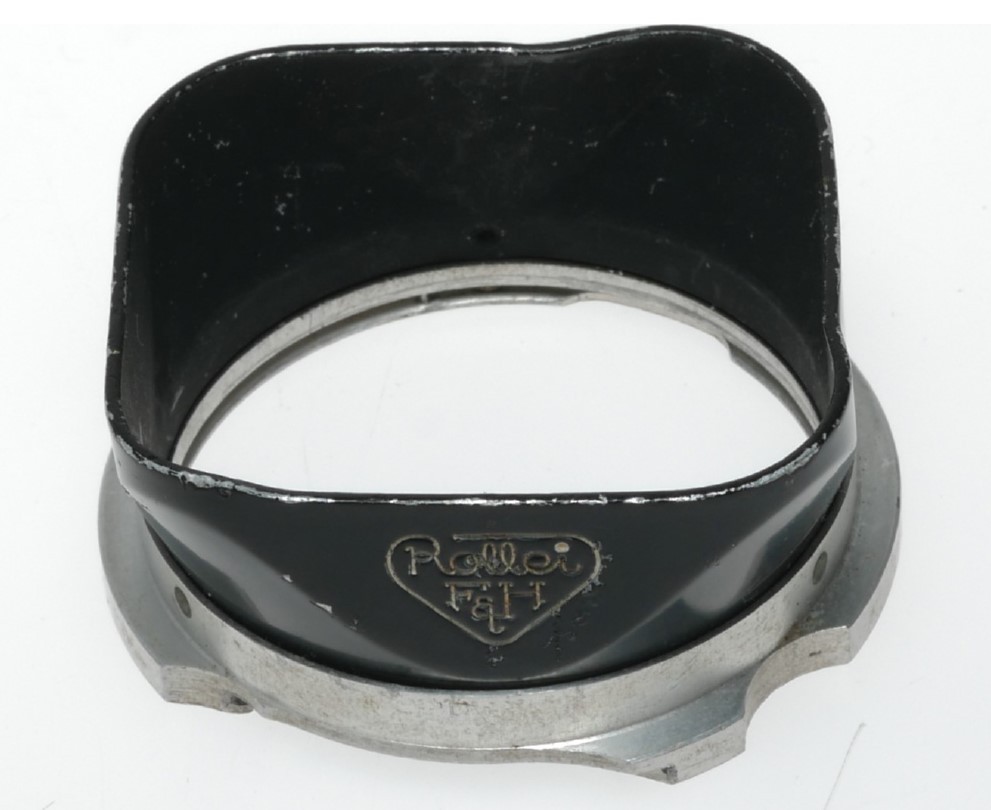 Rolleiflex TLR vintage film camera lens hood shade original cased RII used