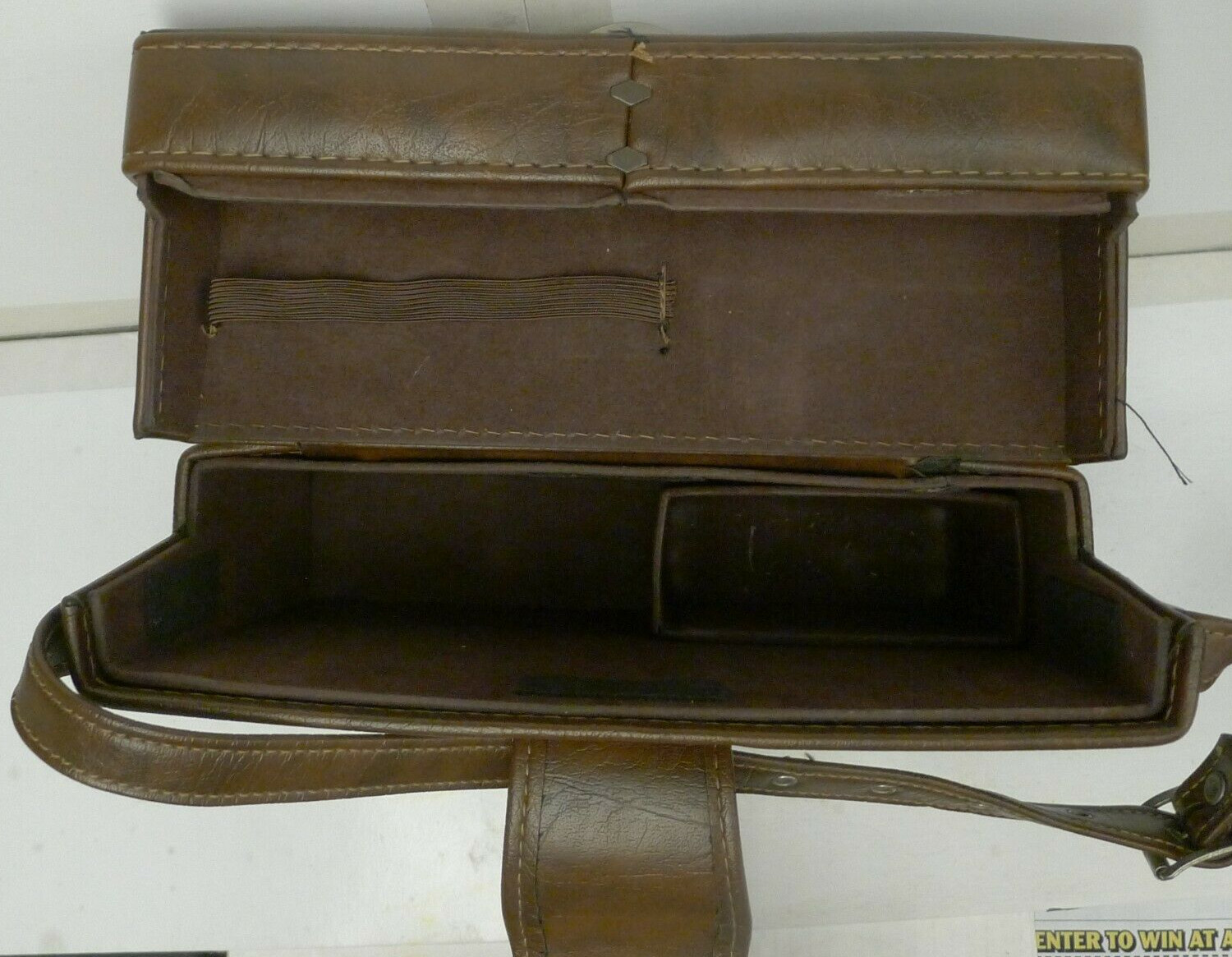Camera Compartment Case for Polaroid Folding SX-70 Tan Camera & Accessories J
