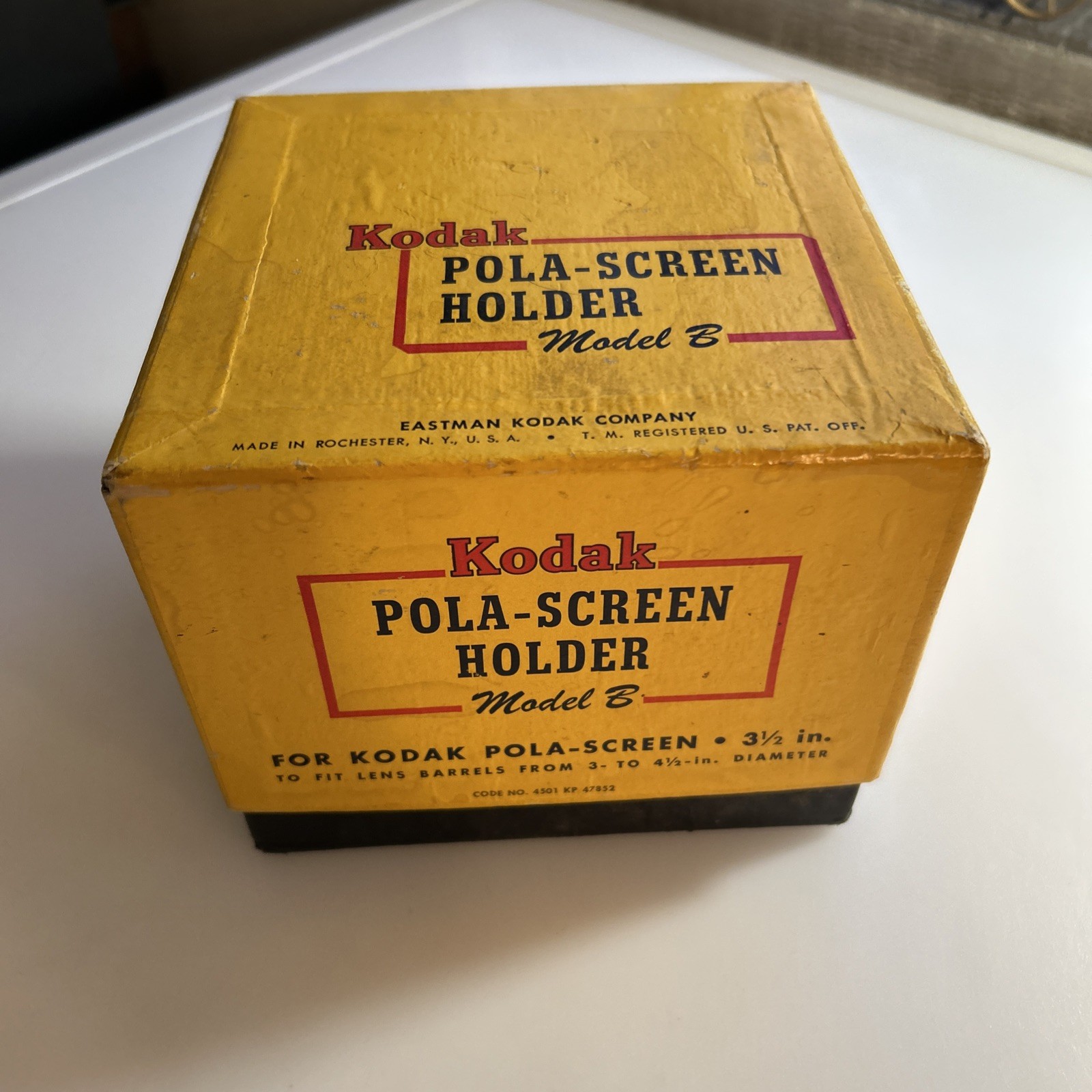 Kodak Pola-Screen Holder Model B Rare zbds