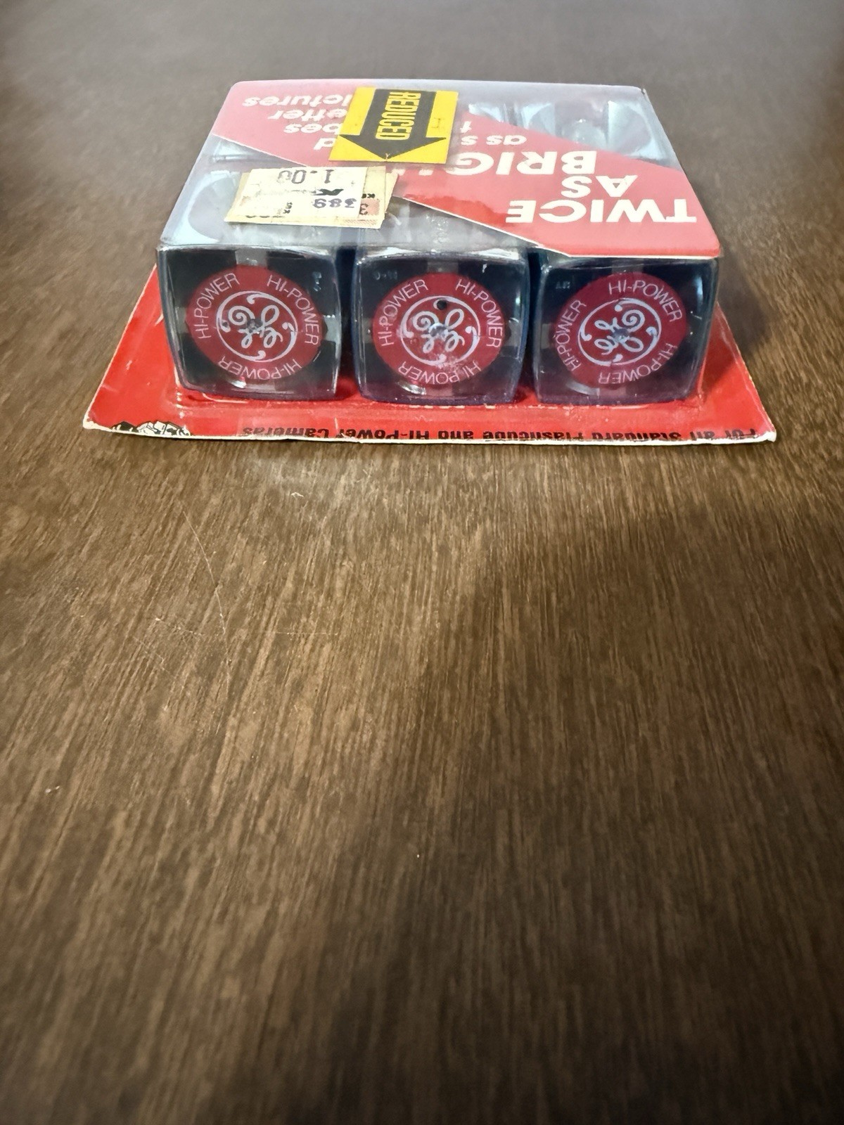 Vintage GE General Electric Flashcubes Flash Cubes 6-Pack Hi-Power NEW Nos