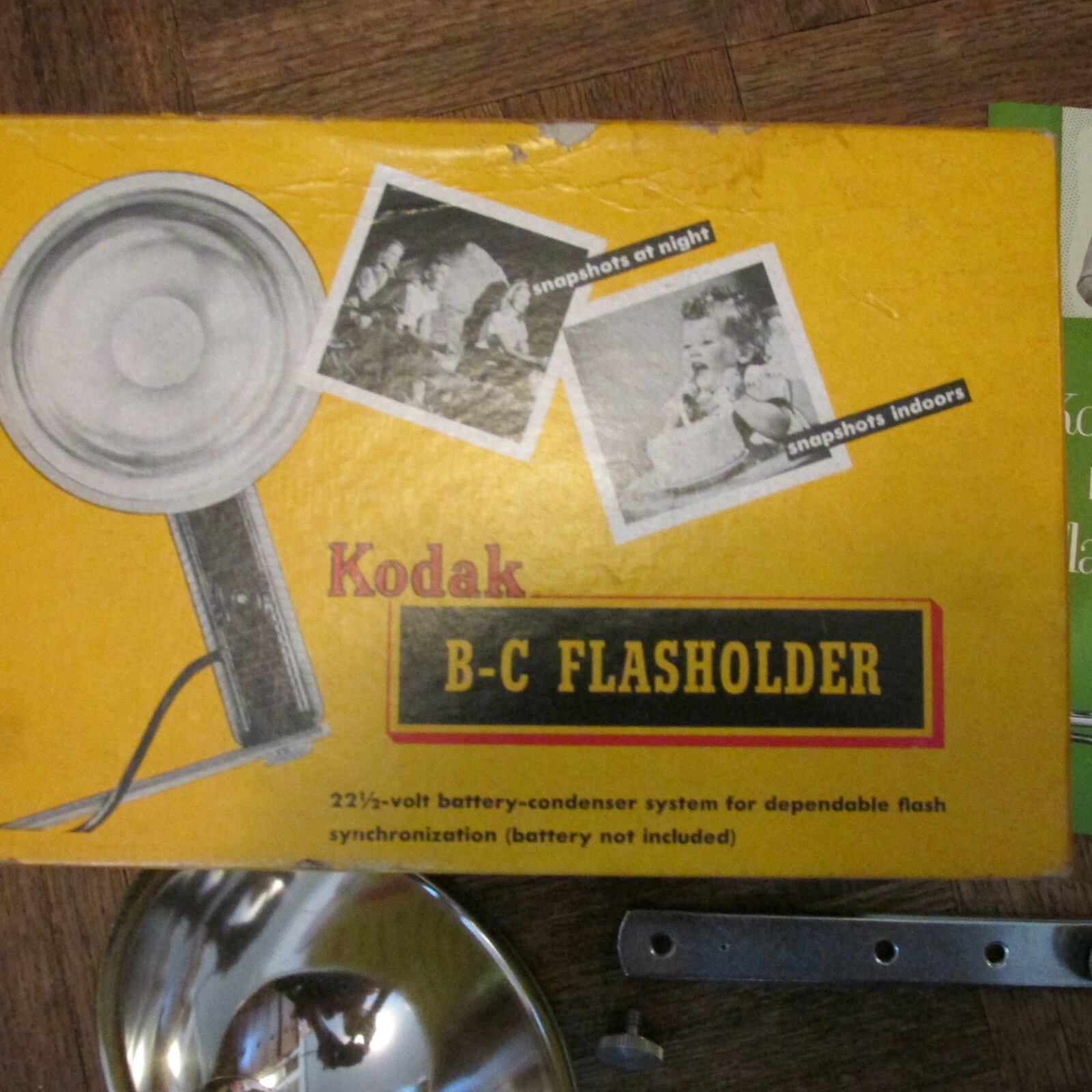 Vintage Kodak B-C Flasholder with Original Box Photography