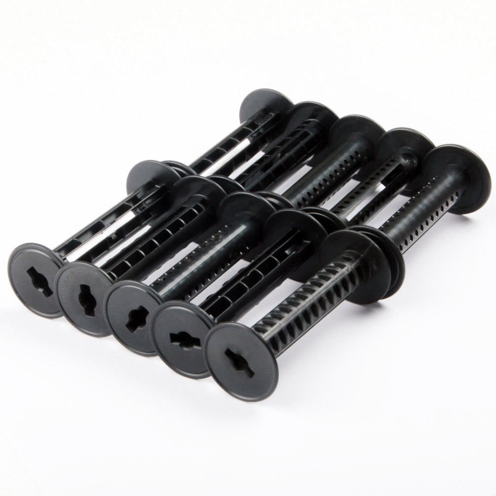 10 PCS Empty Plastic TakeUp Roll Film Spools For 120/220 Medium Format Cam