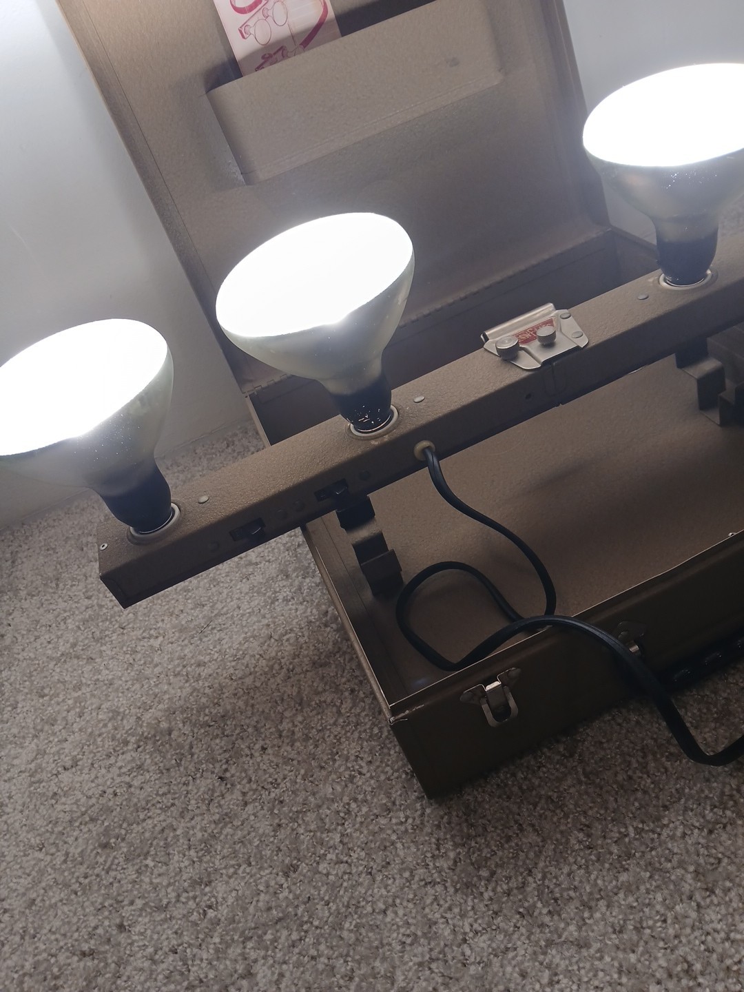 ACME MOV-E-LITE 4 Light Movie Film Stage PhotographyLighting with Case Model R4