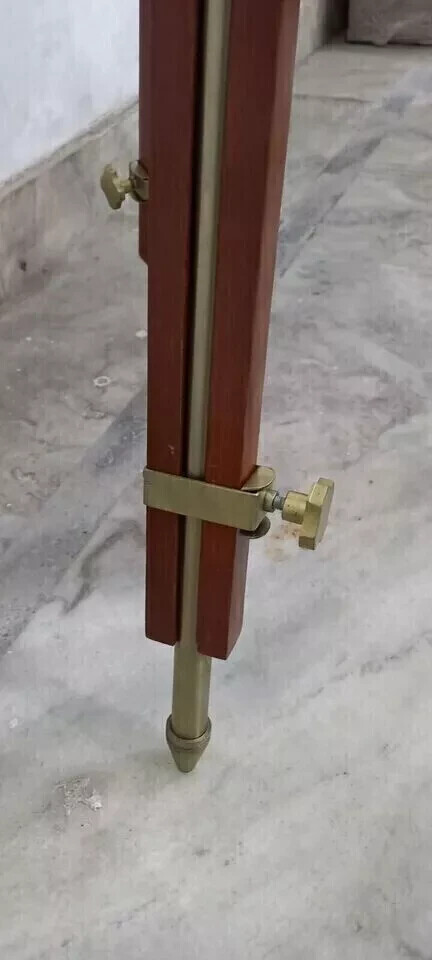 Tripod Antique Vintage Theater Stage Industrial Spot Light Tripod Stand
