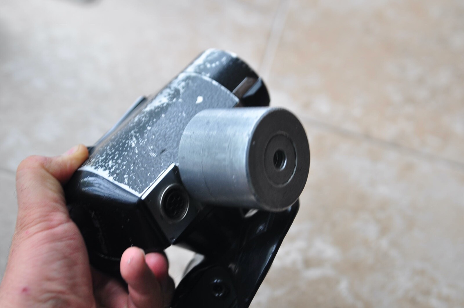 Bolex hand grip for Bolex H16 Reflex camera EBM camera