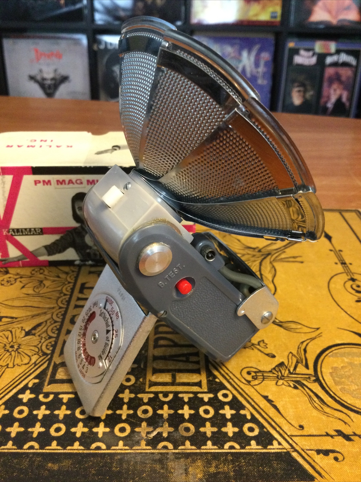 Vintage Kalimar PM MAG Multi-Bounce BC Flash Gun