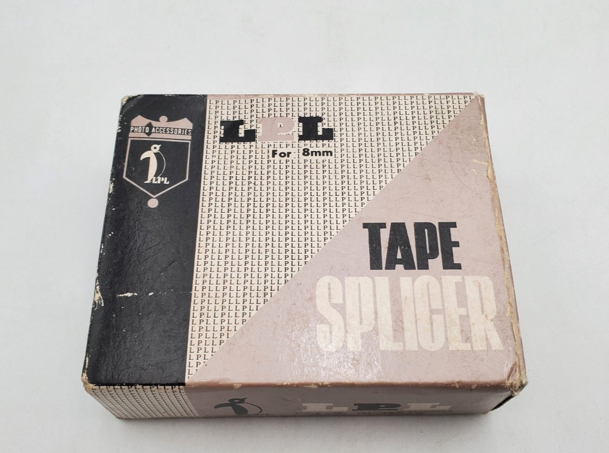 Vintage LPL Tape Splicer For 8MM Original Box Made in Japan