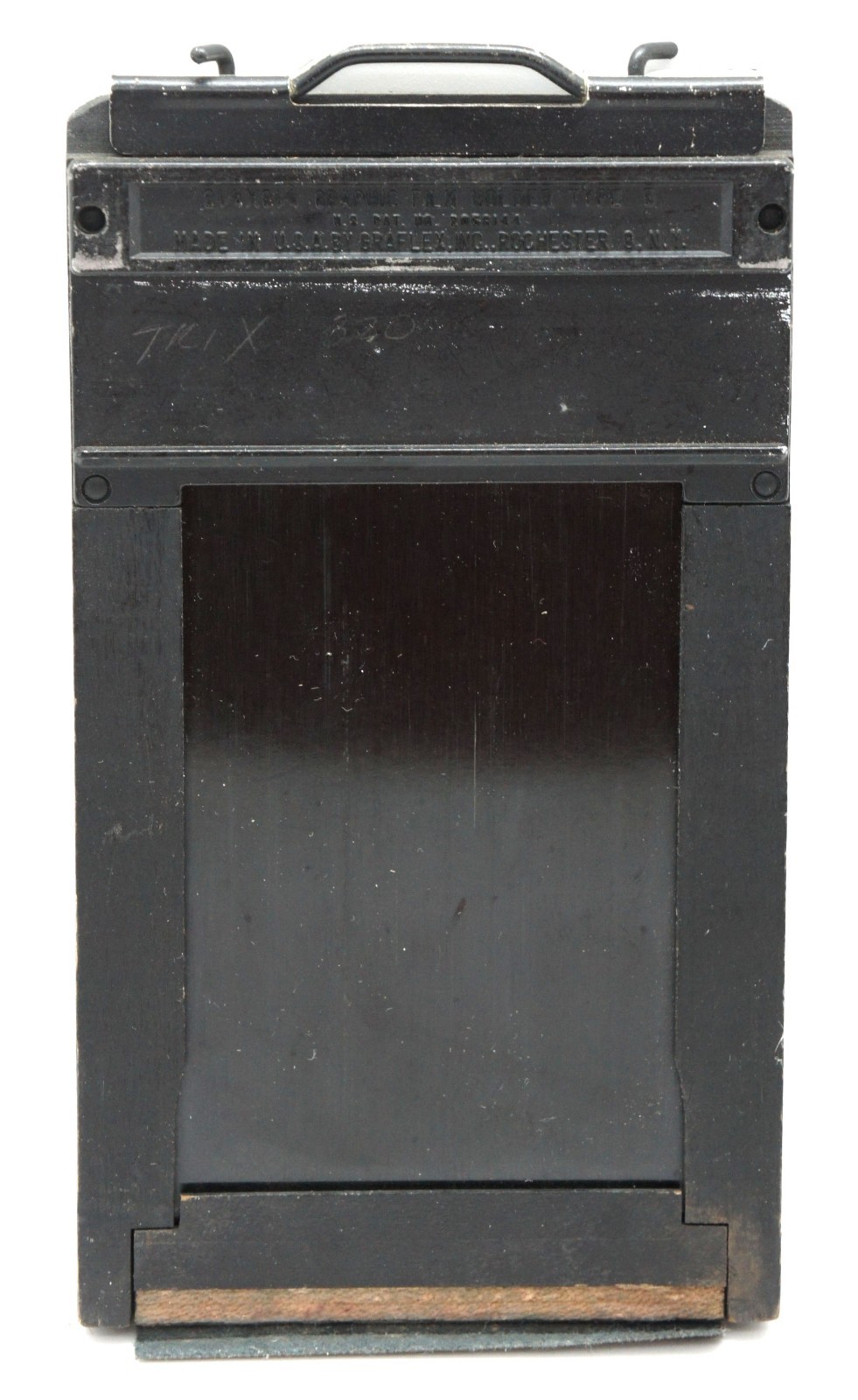 Wooden Graflex Graphic Film Holder Type 5 for Large Format 3.25×4.25 ” Camera
