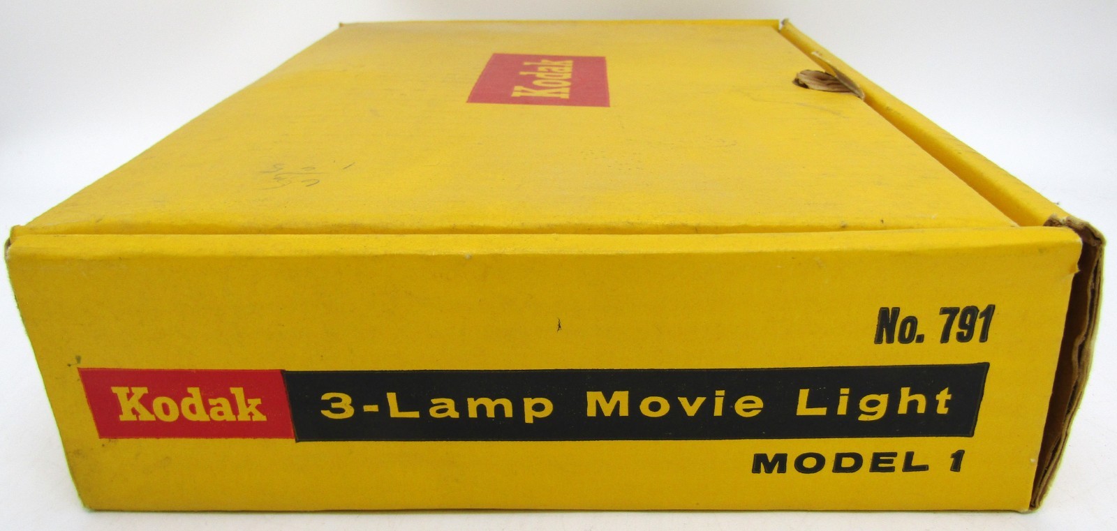 Vintage KODAK 3-Lamp Movie Light Model 1 – In Original Box #791