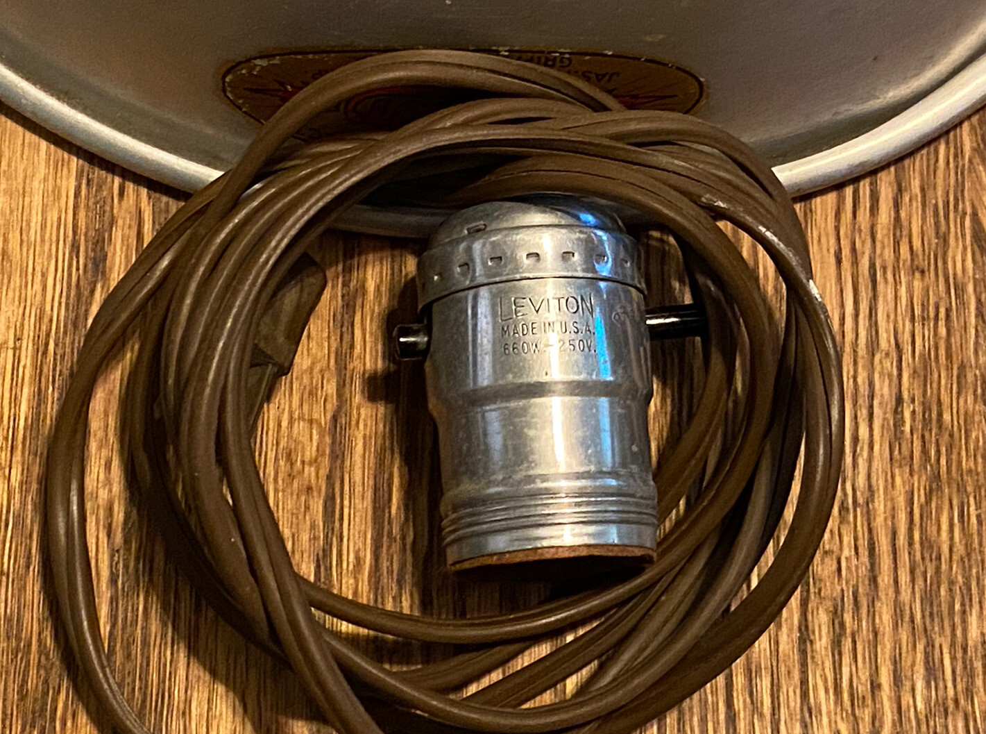 Vintage Victor Photography Light Bezel Jas. H. Smith & Sons Corp.