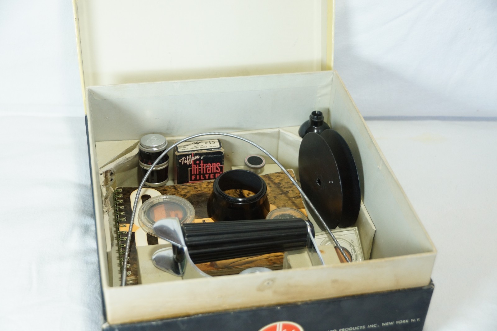 Original Paillard Bolex H16 Camera box With Manual & a bunch of Parts