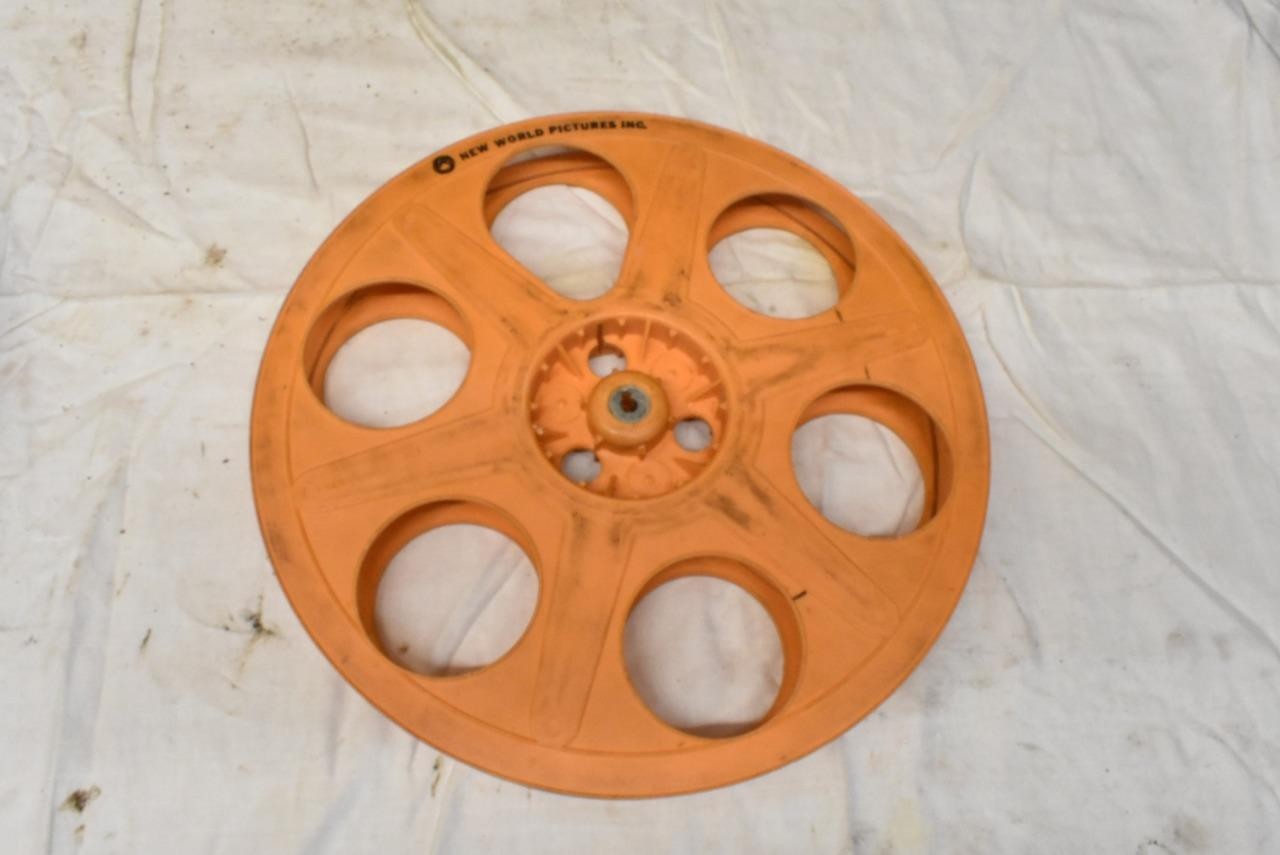5 Vintage 35 mm Movie Theater Film Reel 14.5″ Plio Magic, Warner Bros, West Corp