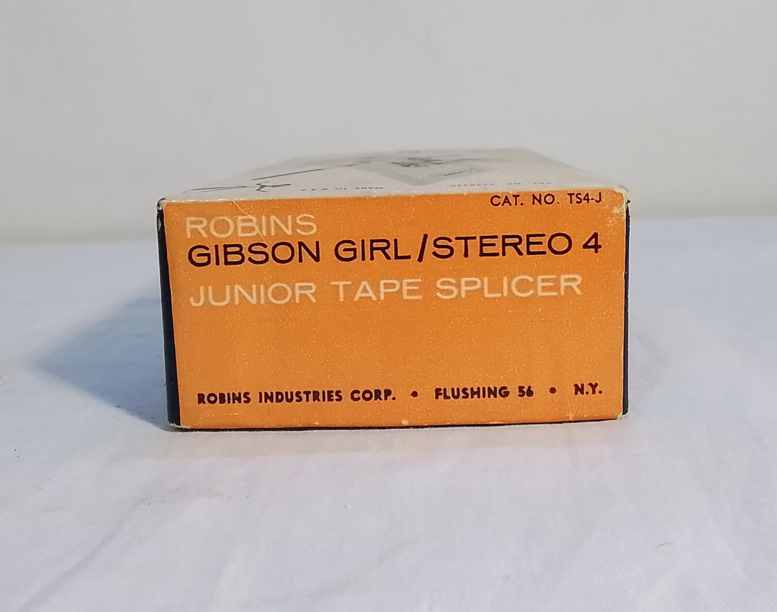 Vintage Robins Gibson Girl Stereo 4 Junior Tape Splicer TS4-J w/ Box & Manual